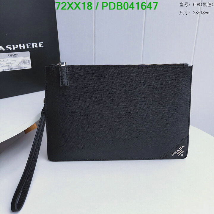 Prada Bag-(Mirror)-Clutch-,Code: PDB041647,$: 72USD