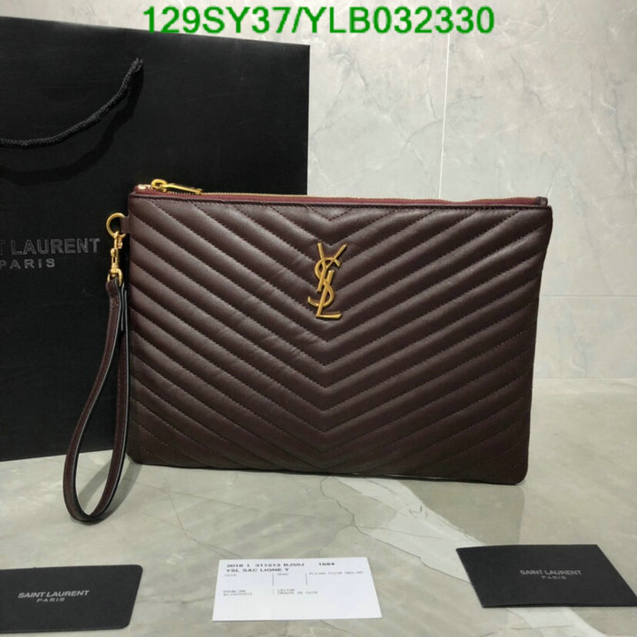 YSL Bag-(Mirror)-Clutch-,Code: YLB032330,$:129USD