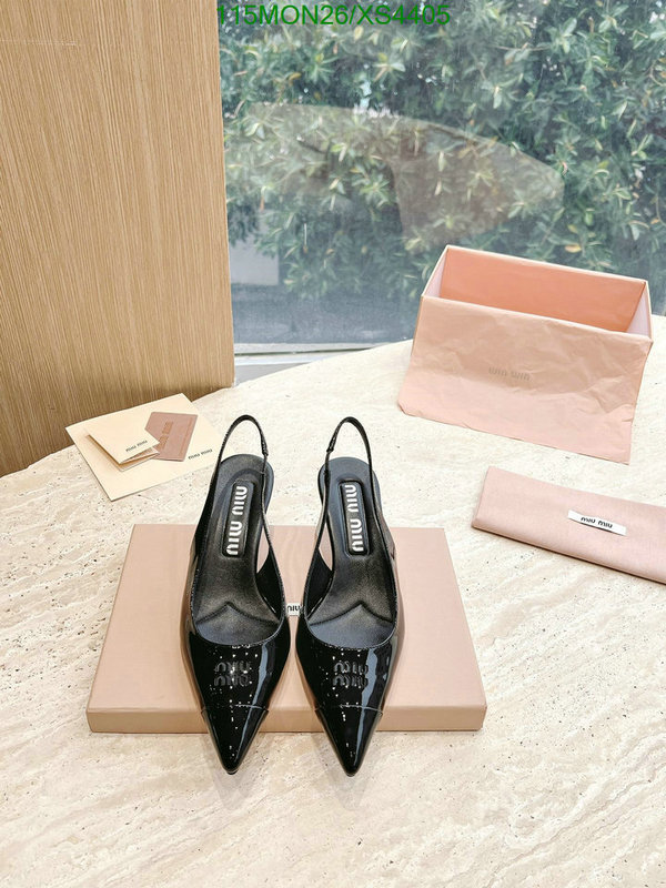 Women Shoes-Miu Miu, Code: XS4405,$: 115USD