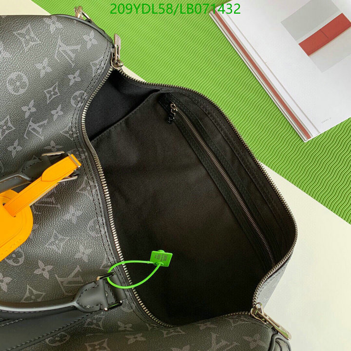 LV Bags-(Mirror)-Keepall BandouliRe 45-50-,Code:LB071432,$:209USD