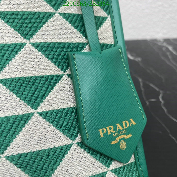 Prada Bag-(Mirror)-Diagonal-,Code: ZB2364,$: 229USD