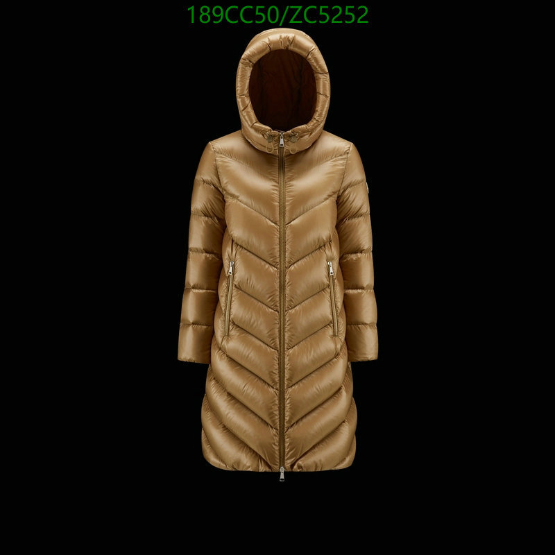 Down jacket Women-Moncler, Code: ZC5252,$: 189USD