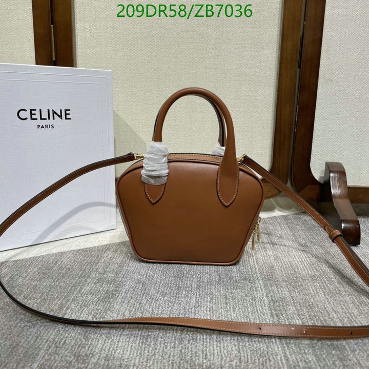 Celine Bag-(Mirror)-Diagonal-,Code: ZB7036,$: 209USD