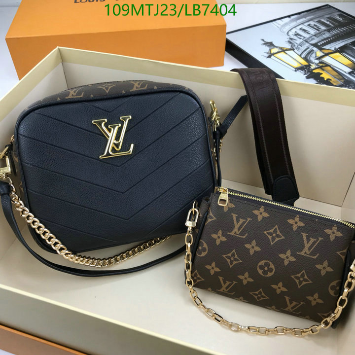 LV Bags-(4A)-New Wave Multi-Pochette-,Code: LB7404,$: 109USD