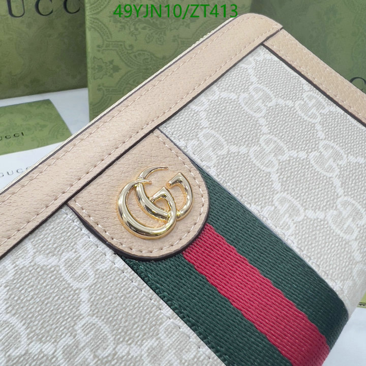 Gucci Bag-(4A)-Wallet-,Code: ZT413,$: 49USD