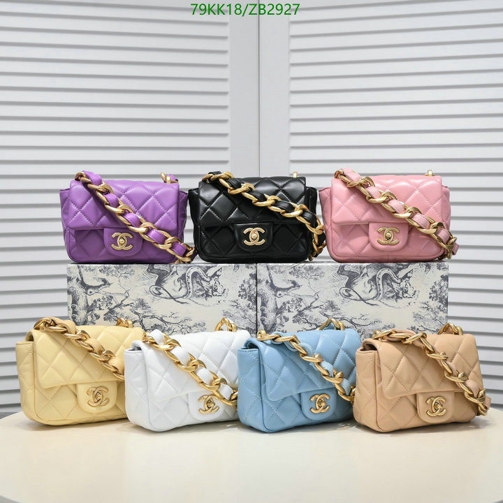 Chanel Bags ( 4A )-Diagonal-,Code: ZB2927,$: 79USD