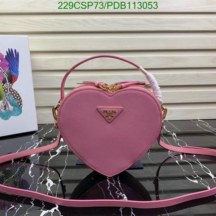 Prada Bag-(Mirror)-Diagonal-,Code: PDB113053,$: 229USD