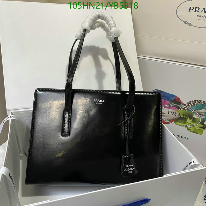 Prada Bag-(4A)-Handbag-,Code: YB5318,$: 105USD
