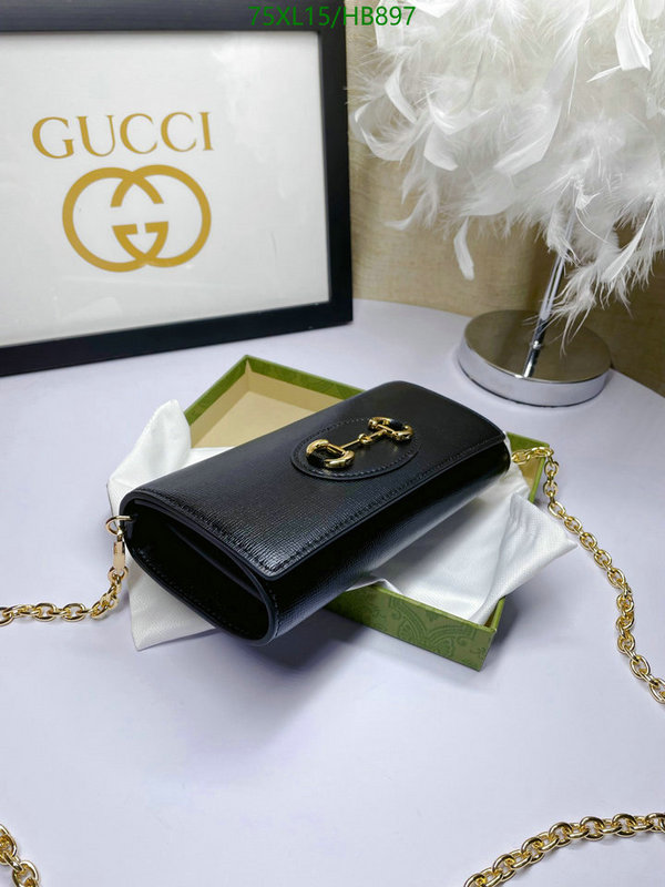 Gucci Bag-(4A)-Horsebit-,Code: HB897,$: 75USD