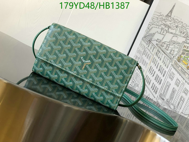 Goyard Bag-(Mirror)-Diagonal-,Code: HB1387,$: 179USD