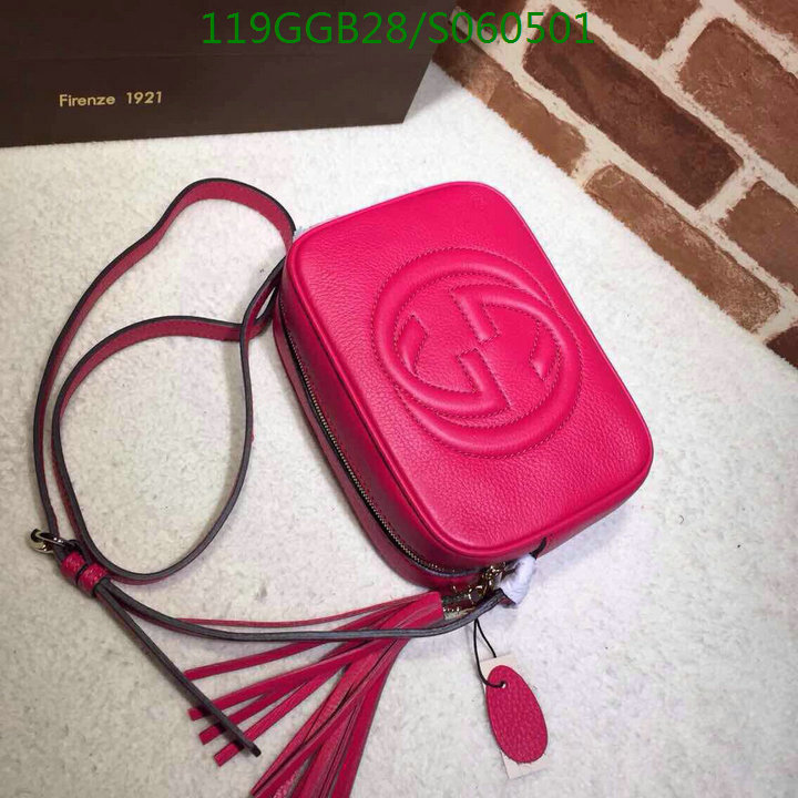 Gucci Bag-(Mirror)-Diagonal-,Code： GGB060501,$: 119USD
