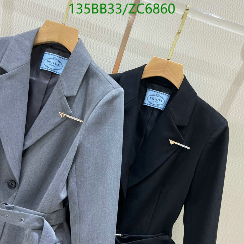 Clothing-Prada, Code: ZC6860,$: 135USD