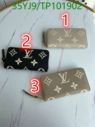 LV Bags-(4A)-Wallet-,Code: TP101902,$: 39USD