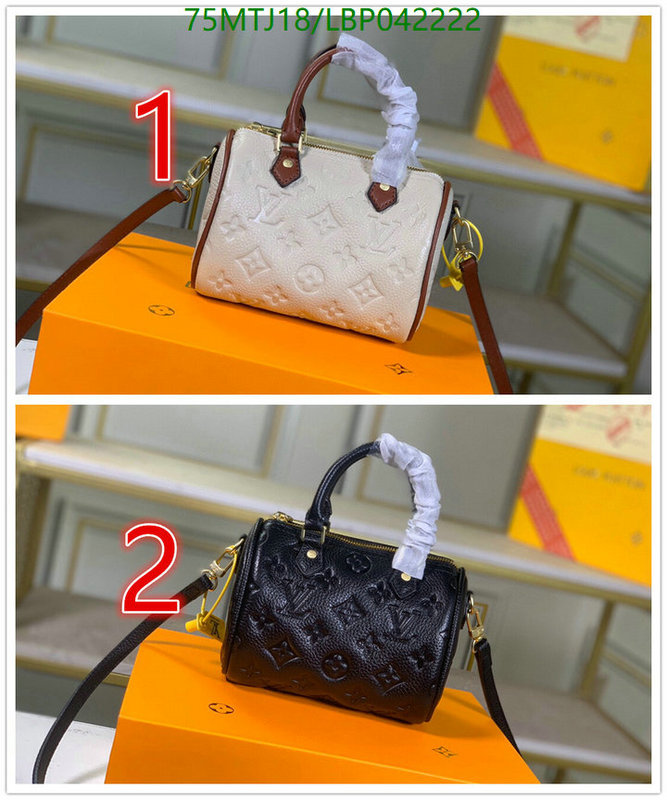 LV Bags-(4A)-Speedy-,Code: LBP042222,$: 75USD