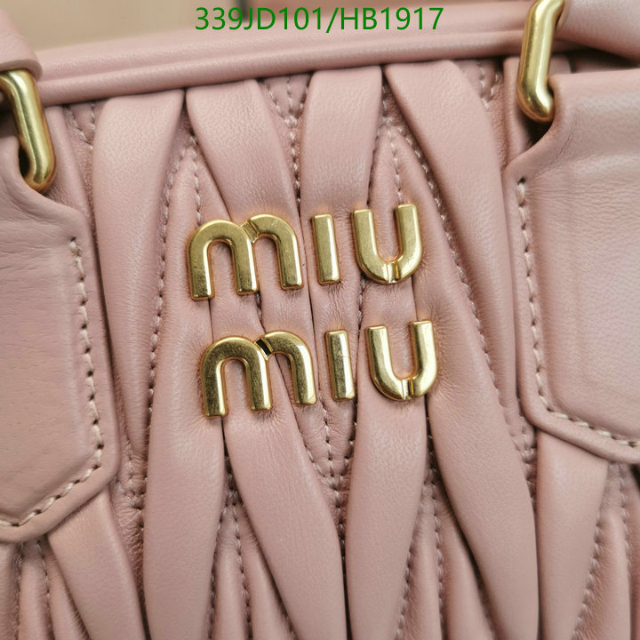 Miu Miu Bag-(Mirror)-Diagonal-,Code: HB1917,$: 339USD