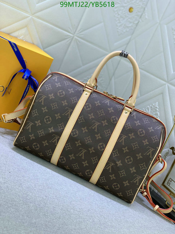 LV Bags-(4A)-Keepall BandouliRe 45-50-,Code: YB5618,$: 99USD