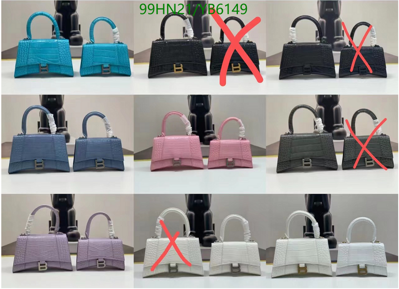 Balenciaga Bag-(4A)-Hourglass-,Code: YB6149,