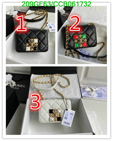 Chanel Bags -(Mirror)-Diagonal-,Code: CCB061732,$: 209USD