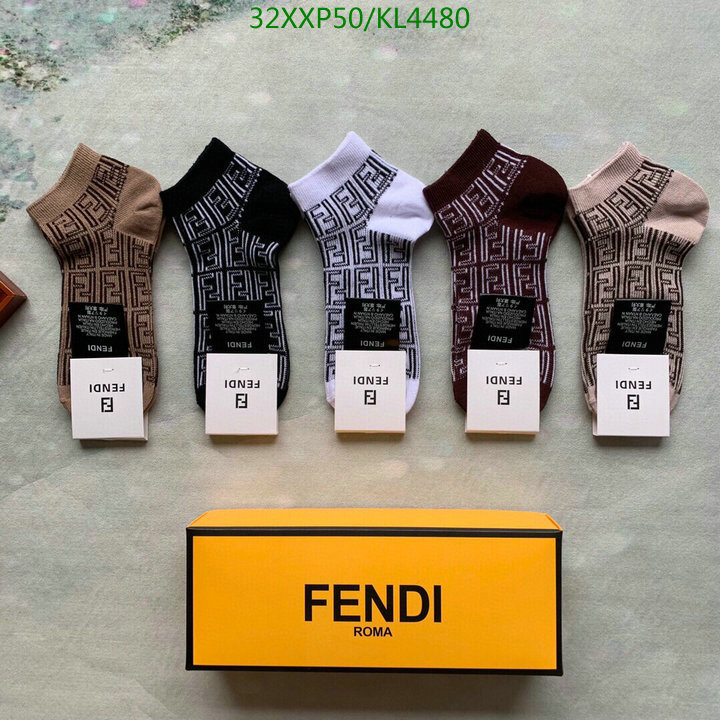 Sock-Fendi, Code: KL4480,$: 32USD