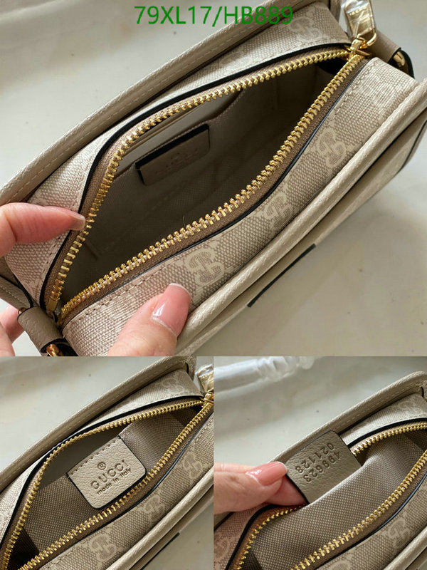 Gucci Bag-(4A)-Diagonal-,Code: HB889,$: 79USD