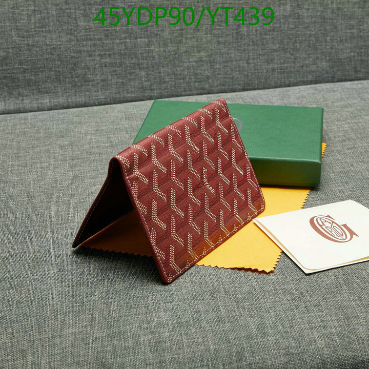 Goyard Bag-(Mirror)-Wallet-,Code: YT439,$: 45USD