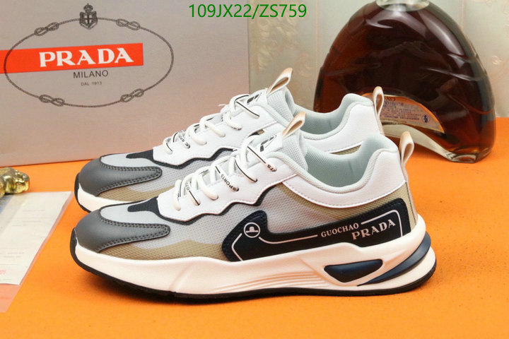 Men shoes-Prada, Code: ZS759,$: 109USD