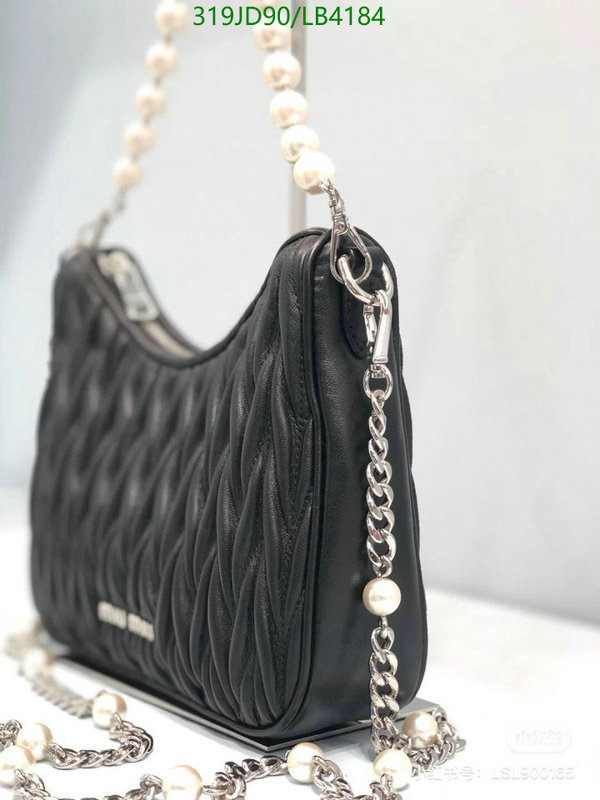 Miu Miu Bag-(Mirror)-Handbag-,Code: LB4184,$: 319USD