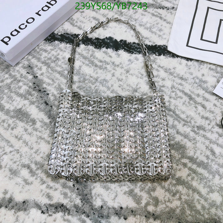 Paco Rabanne Bag-(Mirror)-Diagonal-,Code: YB7243,$: 239USD