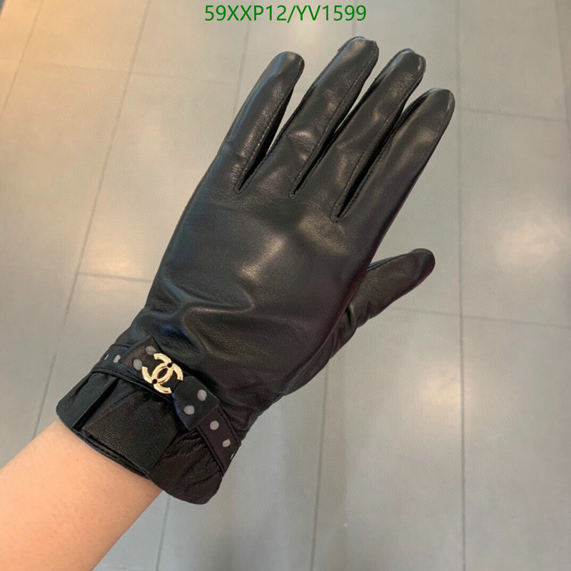 Gloves-Chanel, Code: YV1599,$: 59USD