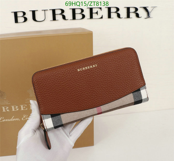 Burberry Bag-(4A)-Wallet-,Code: ZT8138,$: 69USD