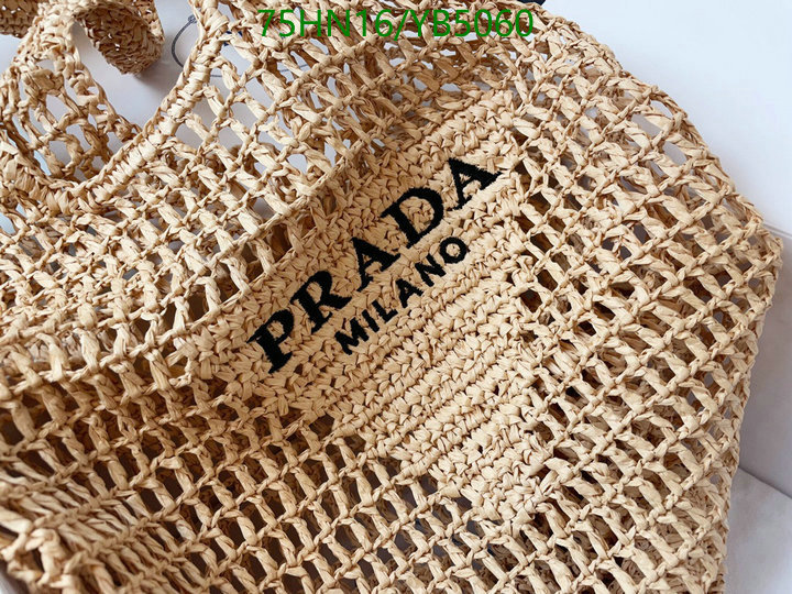 Prada Bag-(4A)-Handbag-,Code: YB5060,$: 75USD