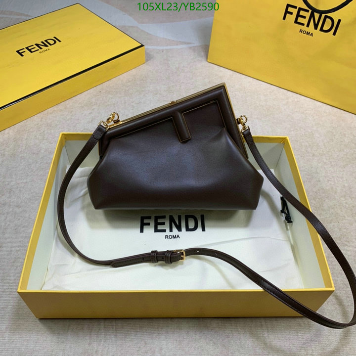 Fendi Bag-(4A)-First Series-,Code: YB2590,$: 105USD