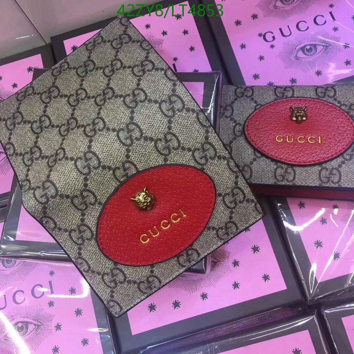 Gucci Bag-(4A)-Wallet-,Code: LT4853,$: 42USD