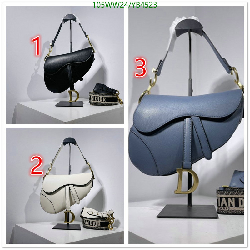 Dior Bags-(4A)-Saddle-,Code: YB4523,$: 105USD