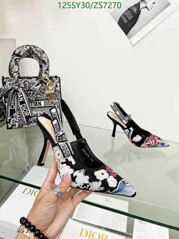 Women Shoes-Dior,Code: ZS7270,$: 125USD