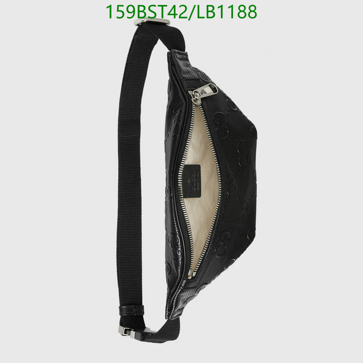 Gucci Bag-(Mirror)-Belt Bag-Chest Bag--,Code: LB1188,$: 159USD