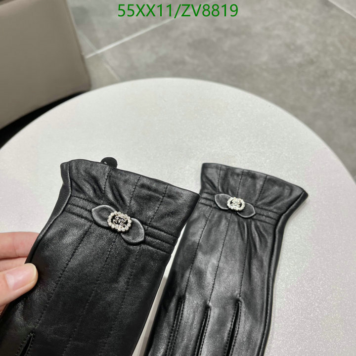 Gloves-Chanel, Code: ZV8819,$: 55USD