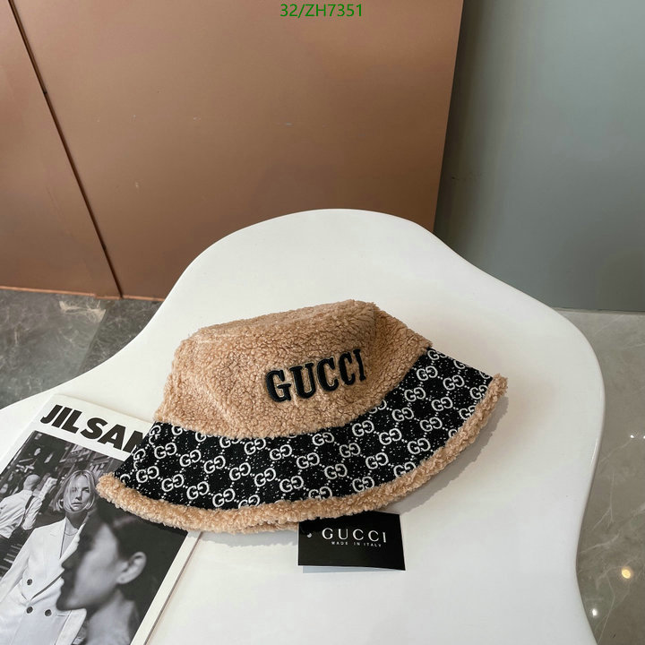 Cap -(Hat)-Gucci, Code: ZH7351,$: 32USD