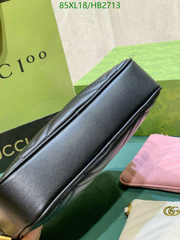 Gucci Bag-(4A)-Marmont,Code: HB2713,$: 85USD