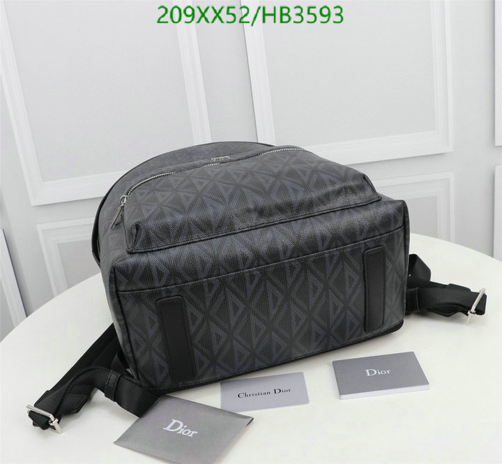 Dior Bags -(Mirror)-Backpack-,Code: HB3593,$: 209USD