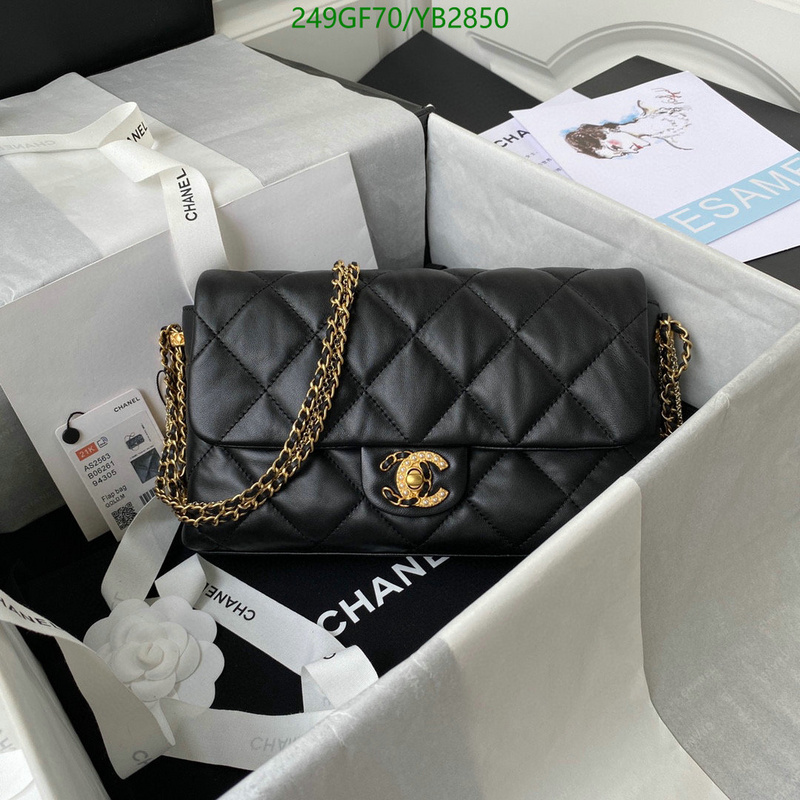 Chanel Bags -(Mirror)-Diagonal-,Code: YB2850,$: 249USD