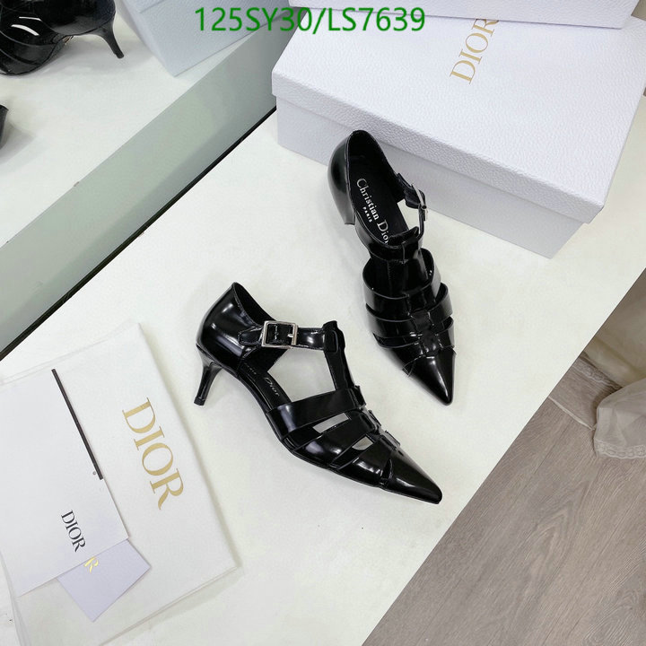 Women Shoes-Dior,Code: LS7639,$: 125USD