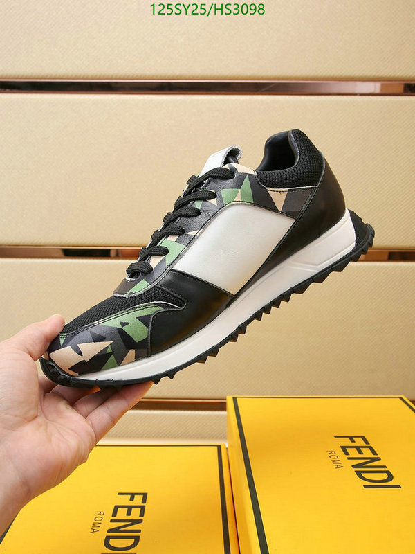 Men shoes-Fendi, Code: HS3098,$: 125USD