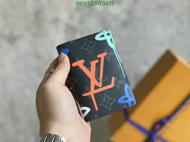 LV Bags-(Mirror)-Wallet-,Code: HT3439,$: 59USD