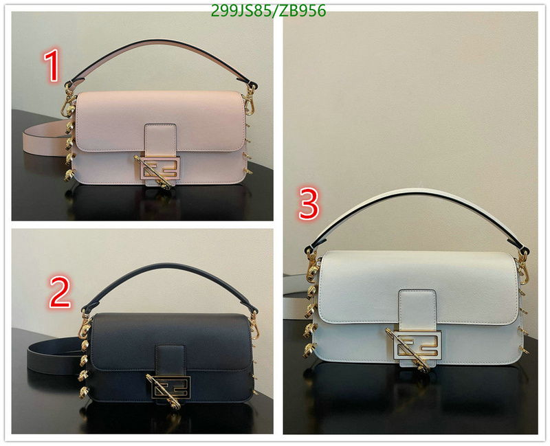 Fendi Bag-(Mirror)-Baguette,Code: ZB956,$: 299USD