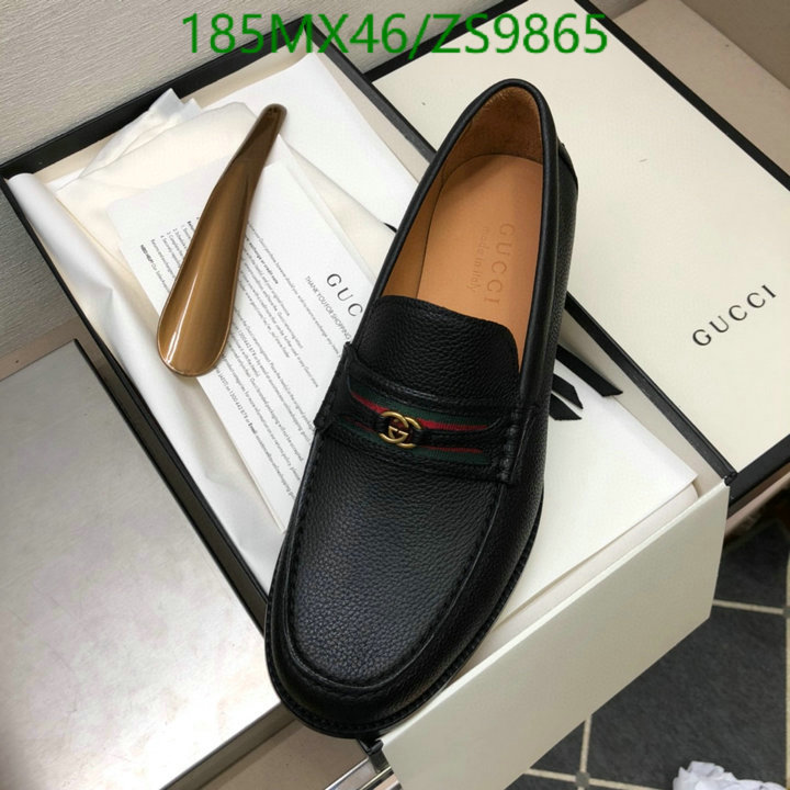 Men shoes-Gucci, Code: ZS9865,$: 185USD