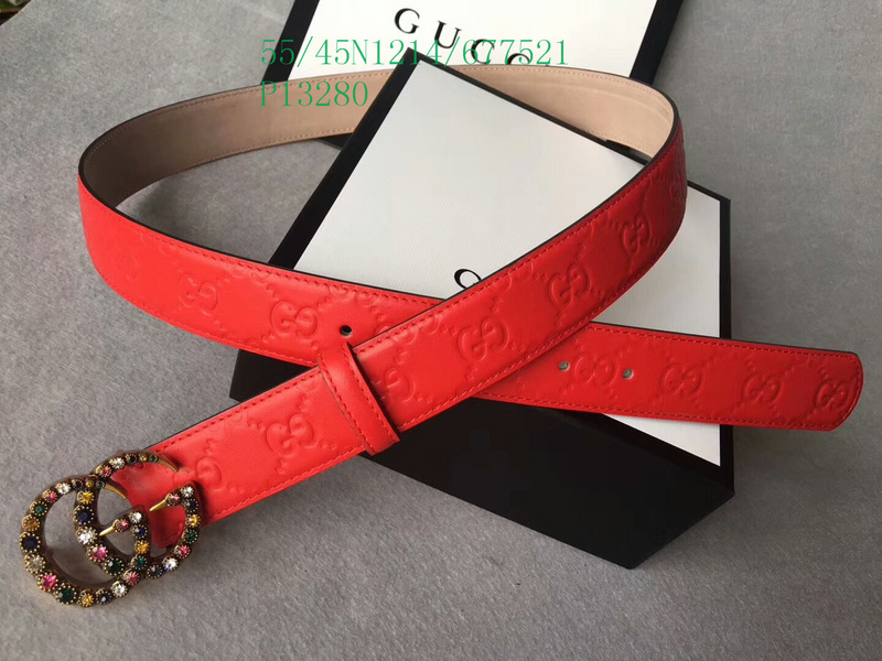 Belts-Gucci, Code： GGP010414,$: 55USD