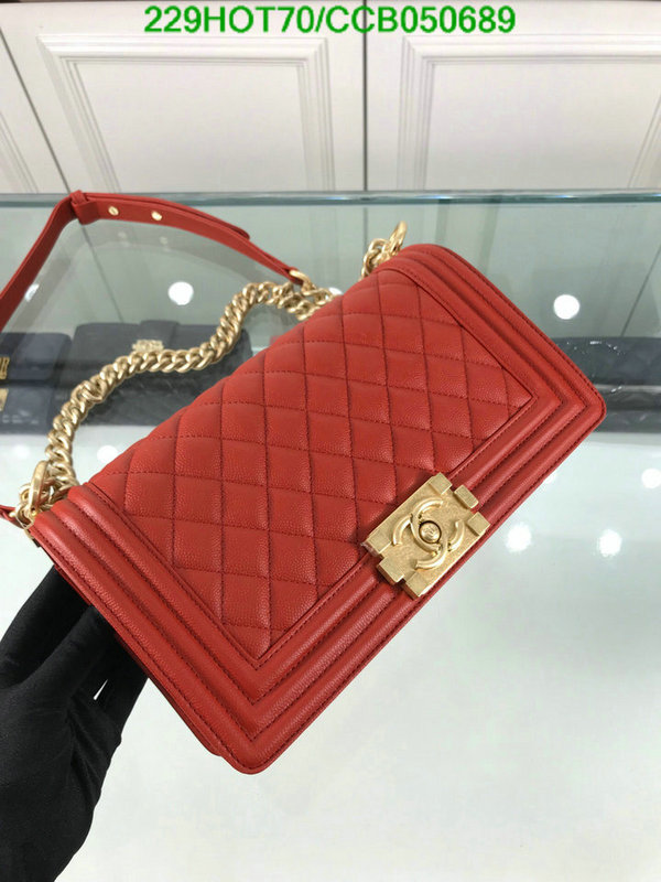 Chanel Bags -(Mirror)-Le Boy,Code: CCB050689,$: 229USD