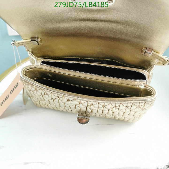 Miu Miu Bag-(Mirror)-Diagonal-,Code: LB4185,$: 279USD