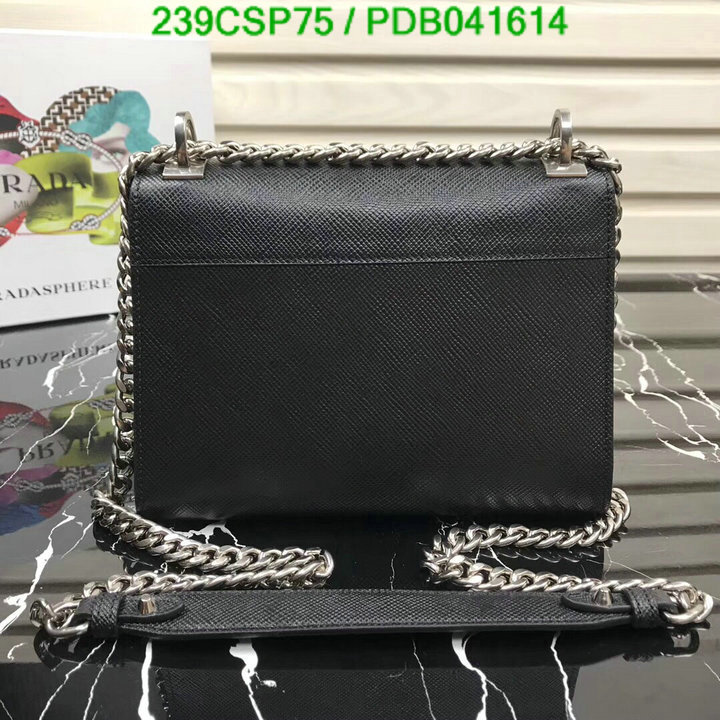 Prada Bag-(Mirror)-Diagonal-,Code: PDB041614,$: 239USD